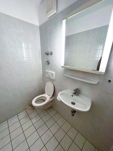Gäste-WC vorher Gäste-WC in weiß
